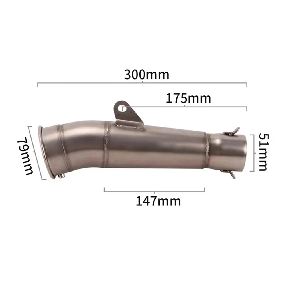 Silenciador GP universal 51 mm con DB Killer extraíble para moto - imagen 2