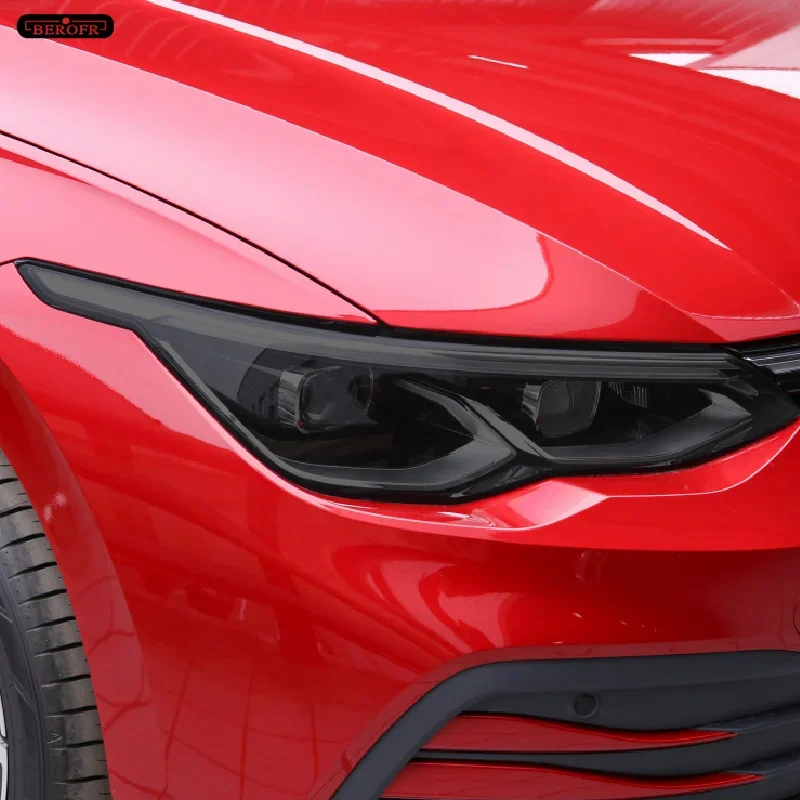 Película protectora faros TPU ahumada para VW Golf 8 MK8 GTI - imagen 2