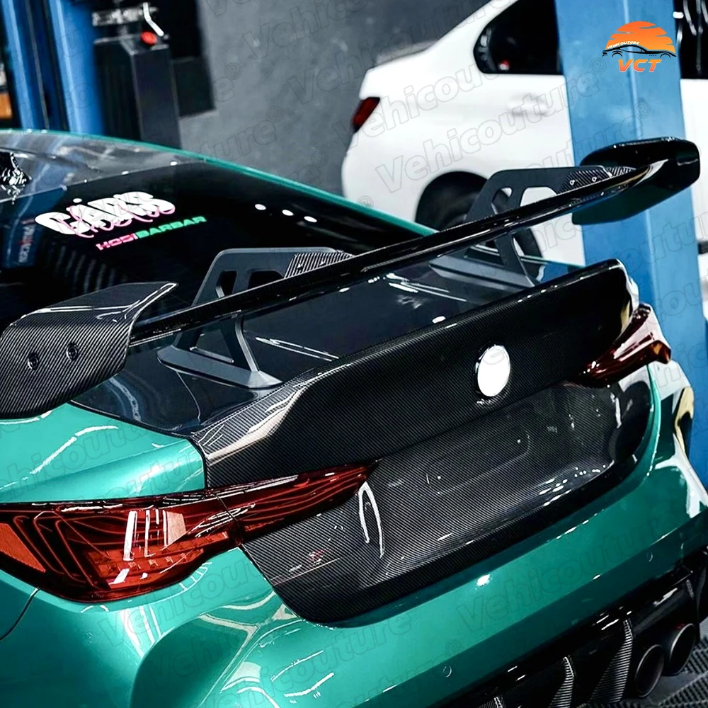 Tapa trasera de maletero en fibra de carbono seca – BMW G80 G82 - imagen 5