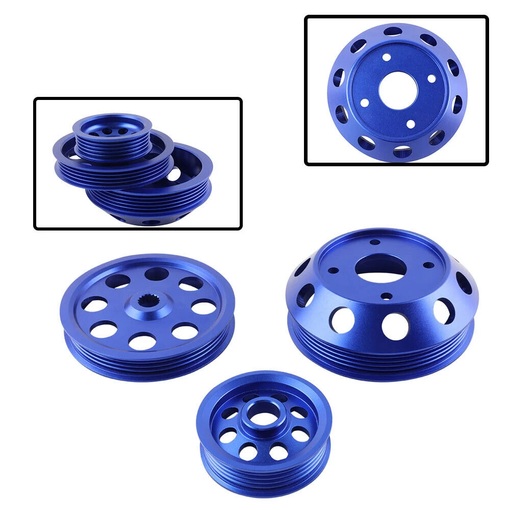 Polea cigüeñal ligera SR20 para Nissan 240SX S14 S15 – Racing - imagen 2
