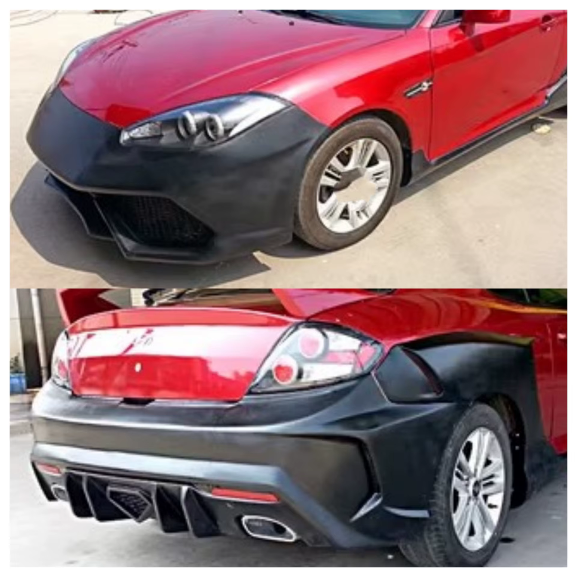 Kit de carrocería Hyundai Rohens Coupé 2007-2008 con paragolpes
