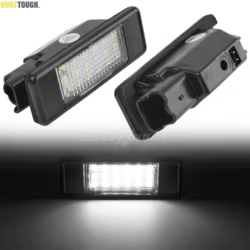 Kit luz LED matrícula blanca sin error Nissan X-Trail Qashqai Juke