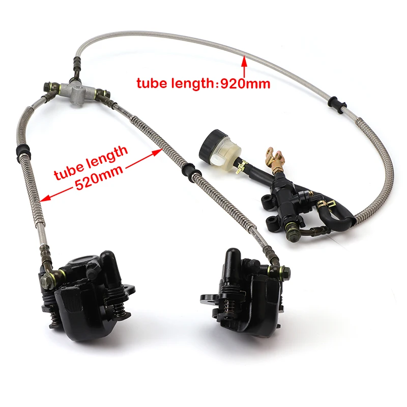 Freno trasero hidráulico doble disco para ATV UTV 150 a 300 cc - imagen 2