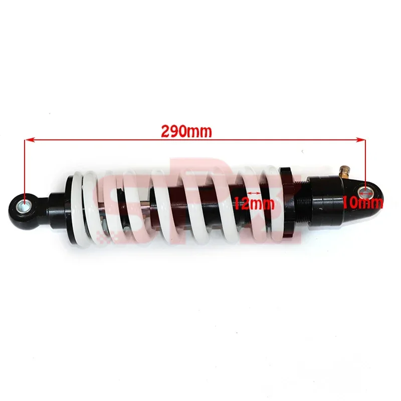 Amortiguador trasero 290mm scooter kart pocket bike universal - imagen 3
