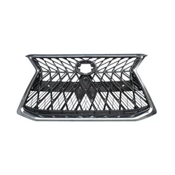 Parrilla media negra TDCMY de PP ABS para Lexus LX570 2016-2020