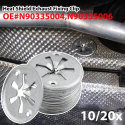 Clips escudo térmico escape para VW Golf, Audi, Ford y Skoda