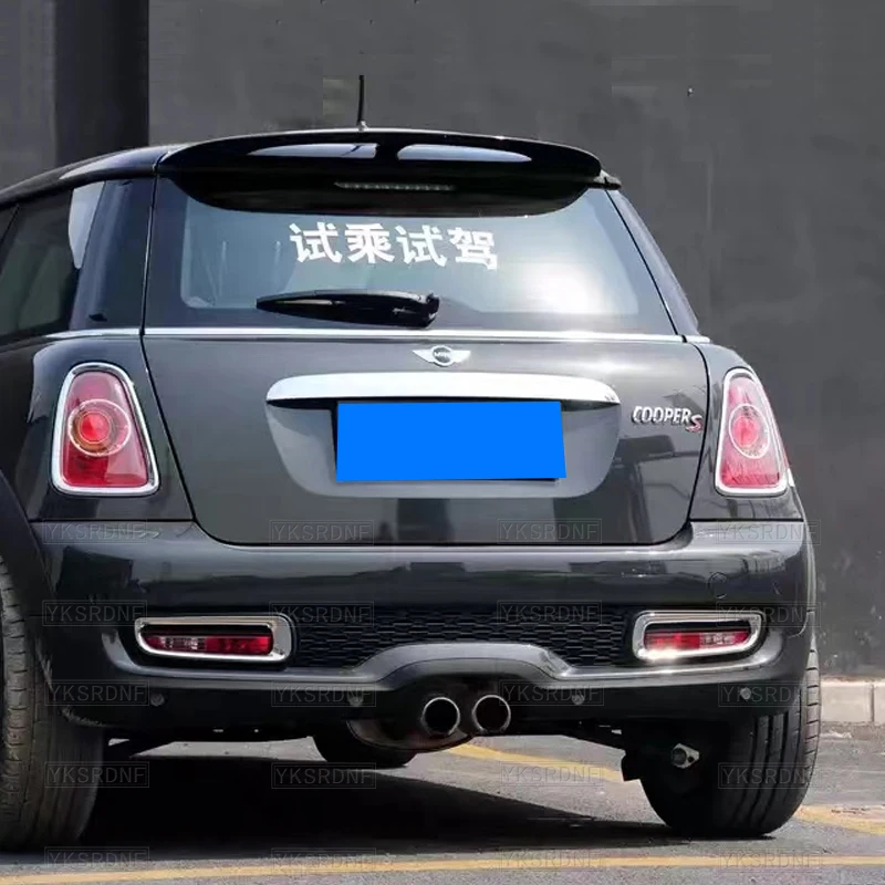 Alerón de techo Mini Cooper R56 fibra de vidrio, labio trasero - imagen 4