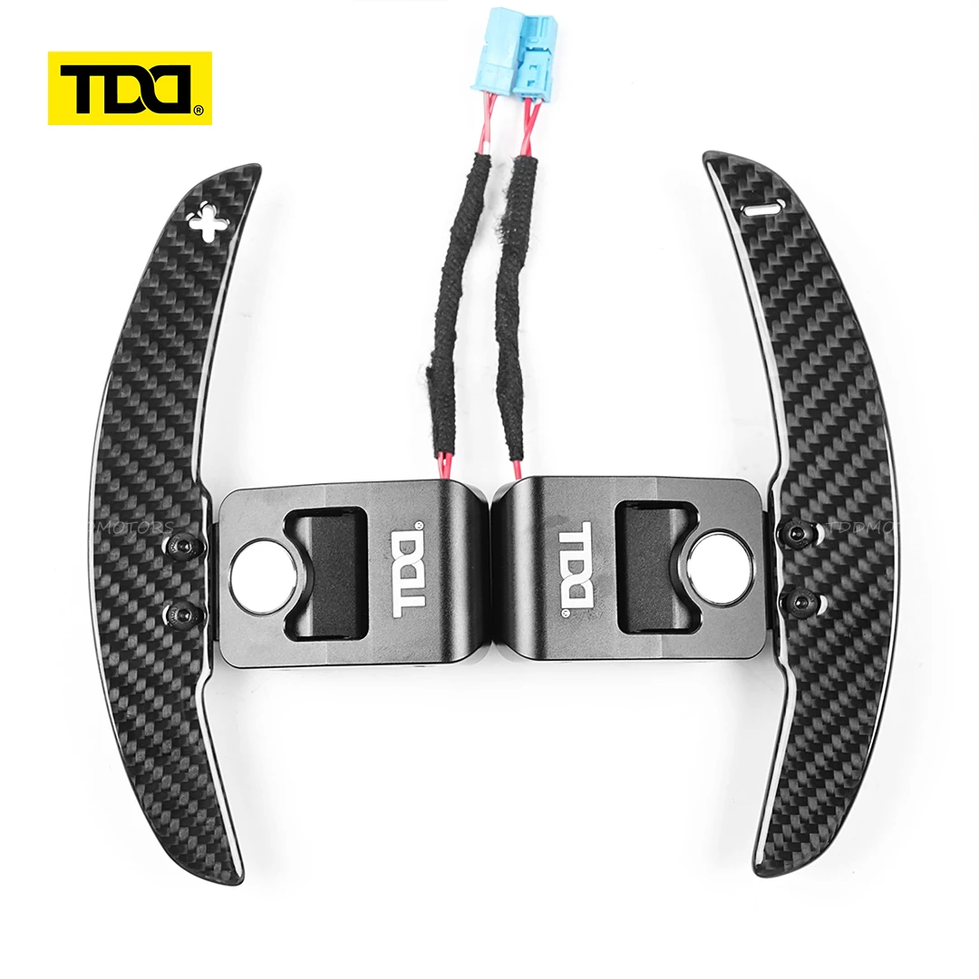 TDD Levas de cambio magnéticas de carbono brillante para BMW M2/M3/M4 - imagen 4