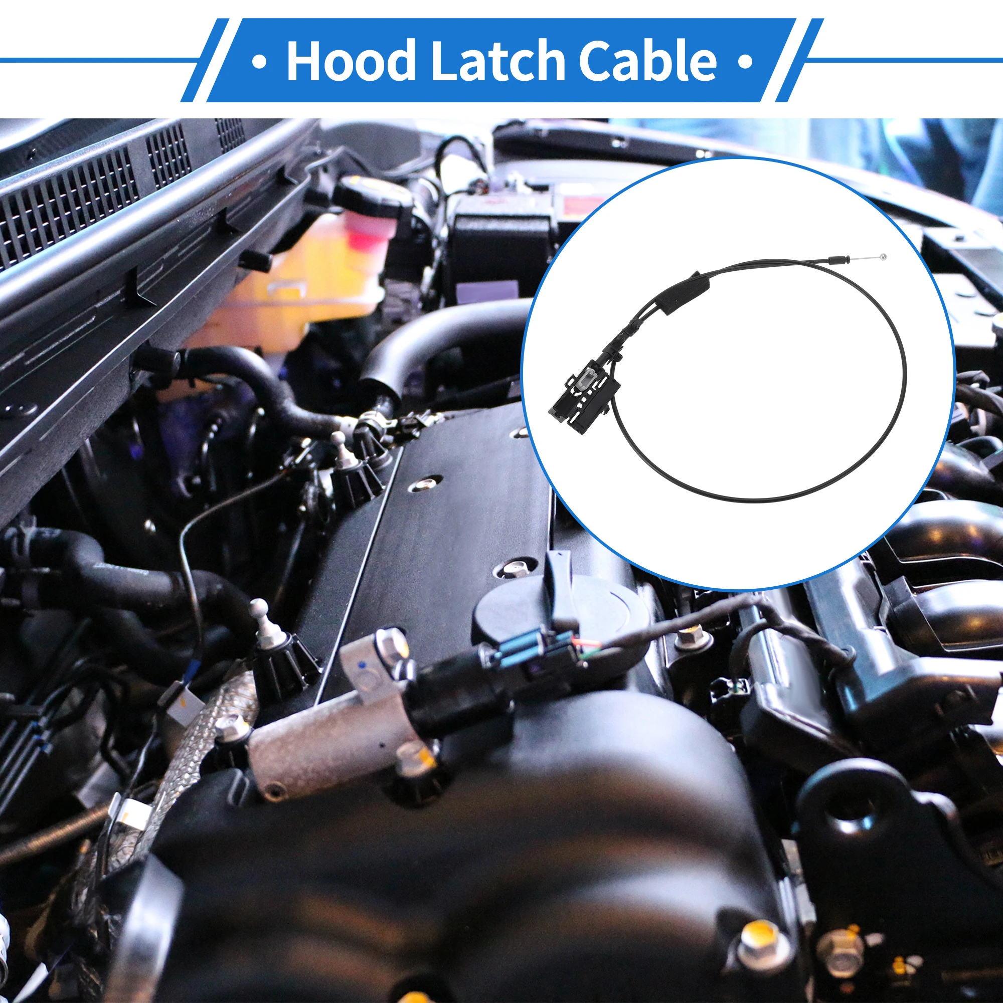 UXCELL 74131TETH01 Cable de apertura de capó Honda Civic 2016-2021