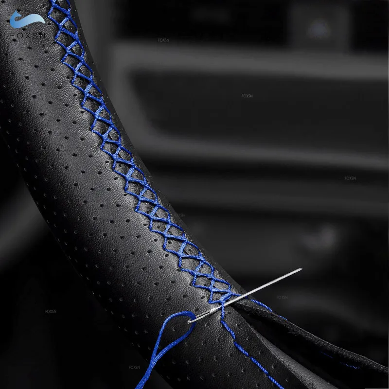 Cubierta de cuero para volante Citroen C5 Xsara Picasso Berlingo - imagen 5