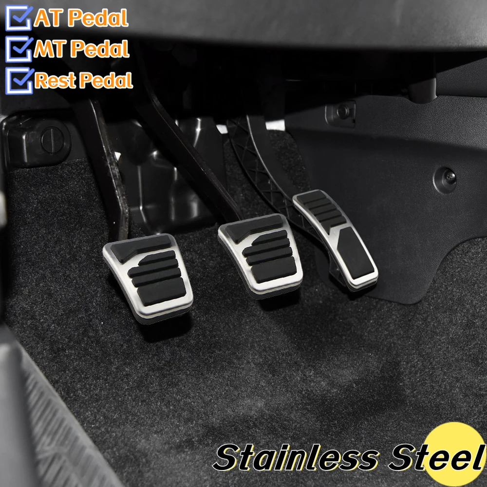Kit cubrepedales antideslizantes Mitsubishi Pajero y Lancer
