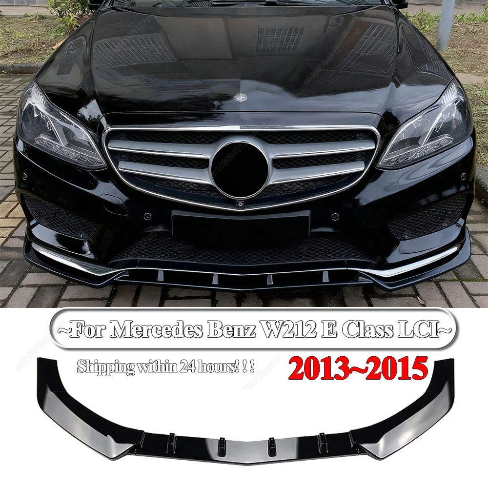 Divisor alerón Maxton Mercedes W212 E300-E400 2013-2015 AMG