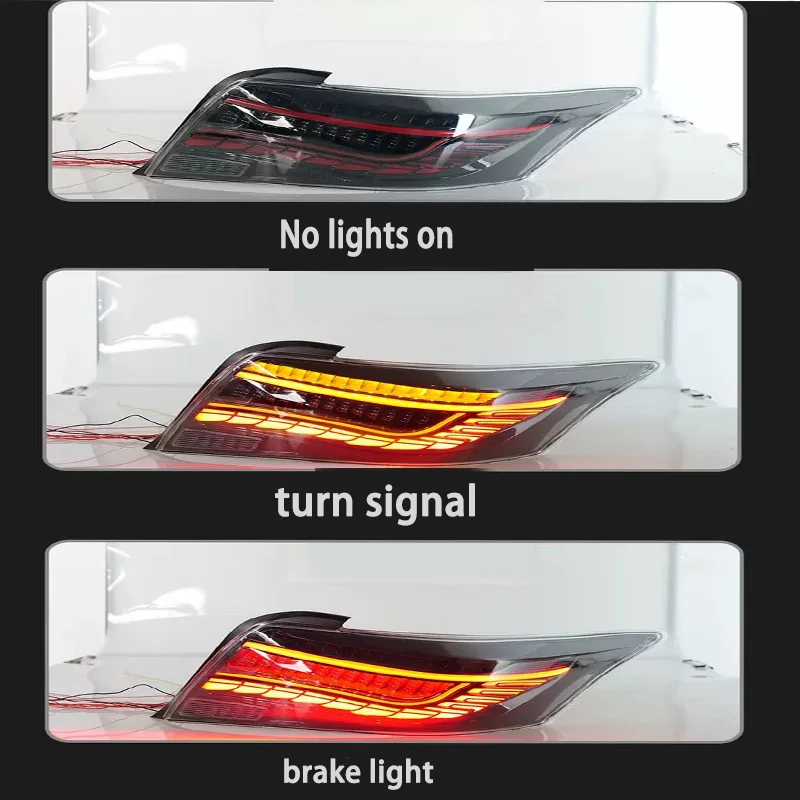 Luces traseras LED Toyota Vios 2014-2016 secuencial escamas dragón - imagen 4