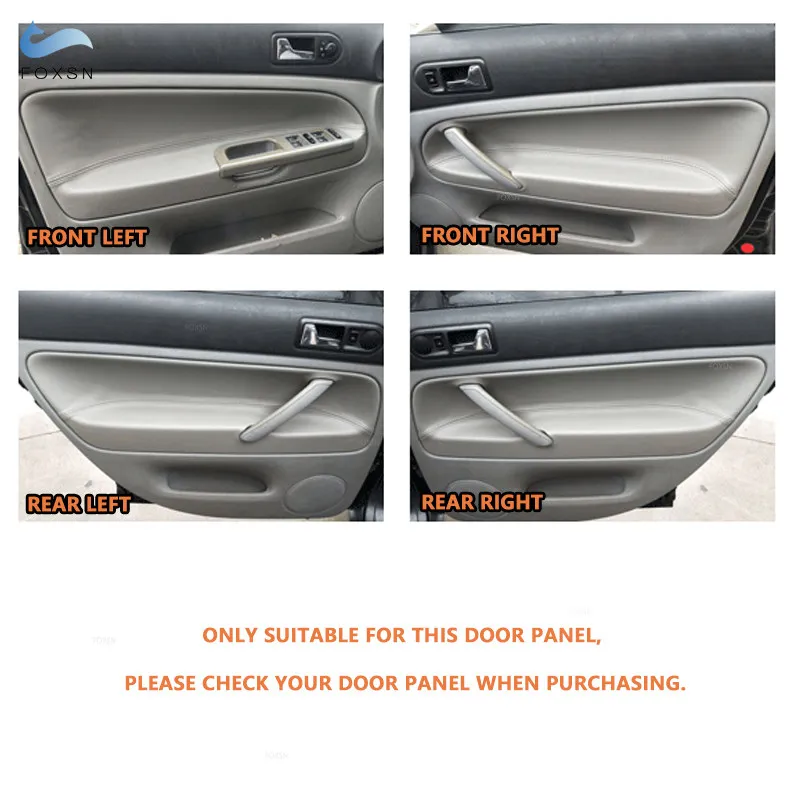 Cubierta reposabrazos cuero gamuza VW Passat B5 1998-2005 4 puertas - imagen 5