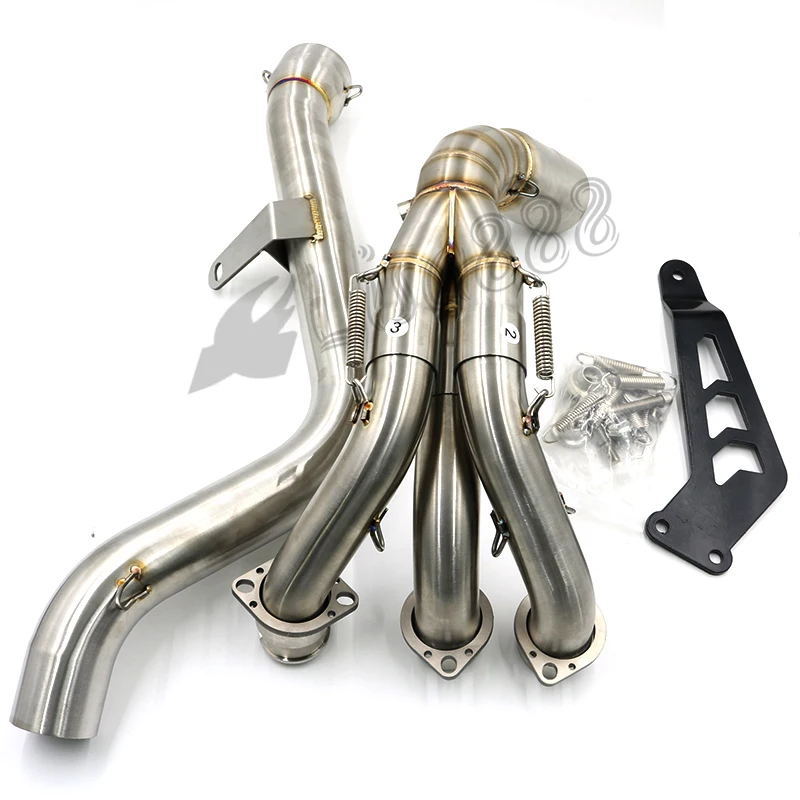 Escape slip-on Yamaha MT-09 con tubo frontal – FZ-09 Tracer 2020-2024 - imagen 5