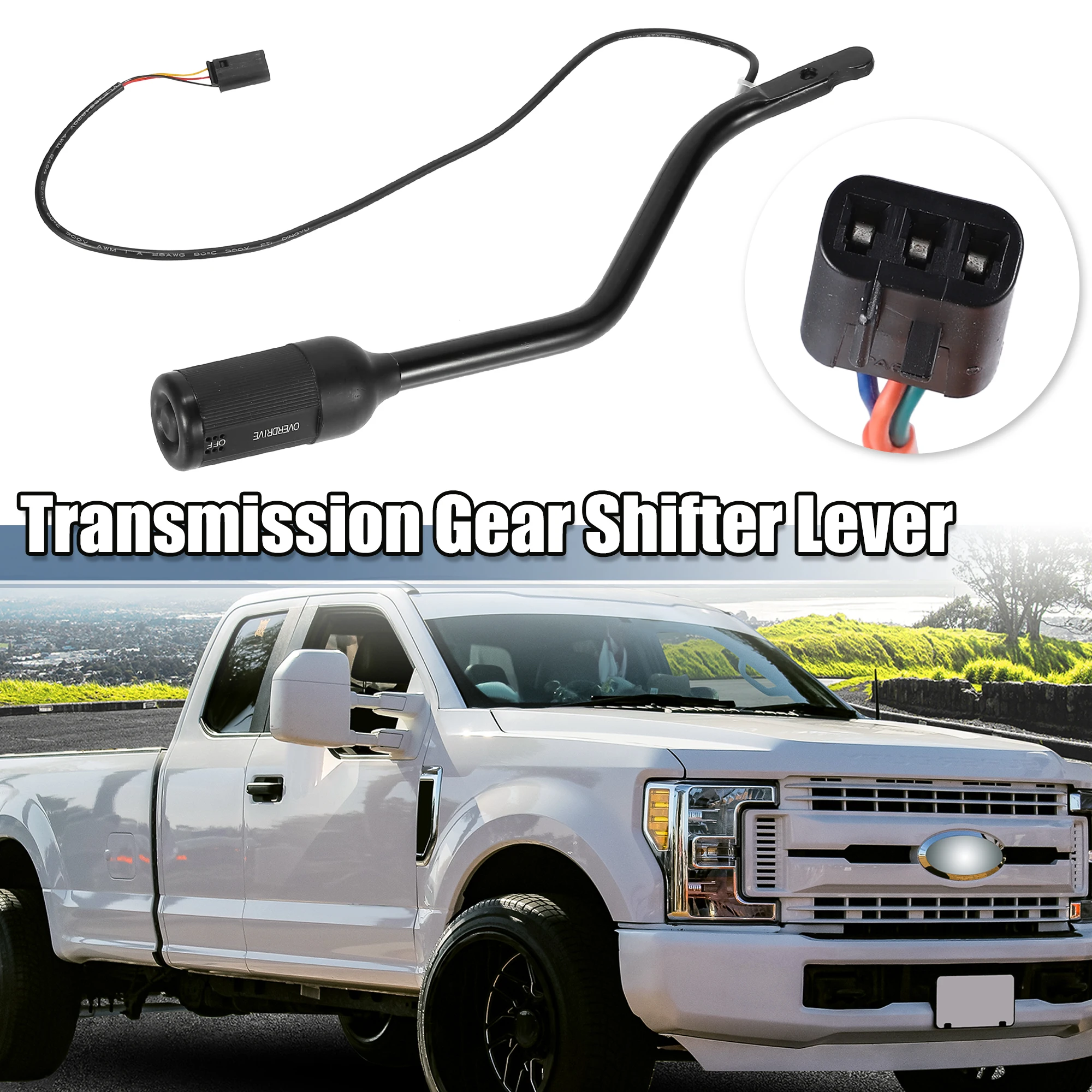 UXCELL-palanca de cambios de transmisión automática para coche, Ford Bronco accesorio para 1992-1996, Ford F-150 1992-1997, Ford F-350 1992-1997 - imagen 2