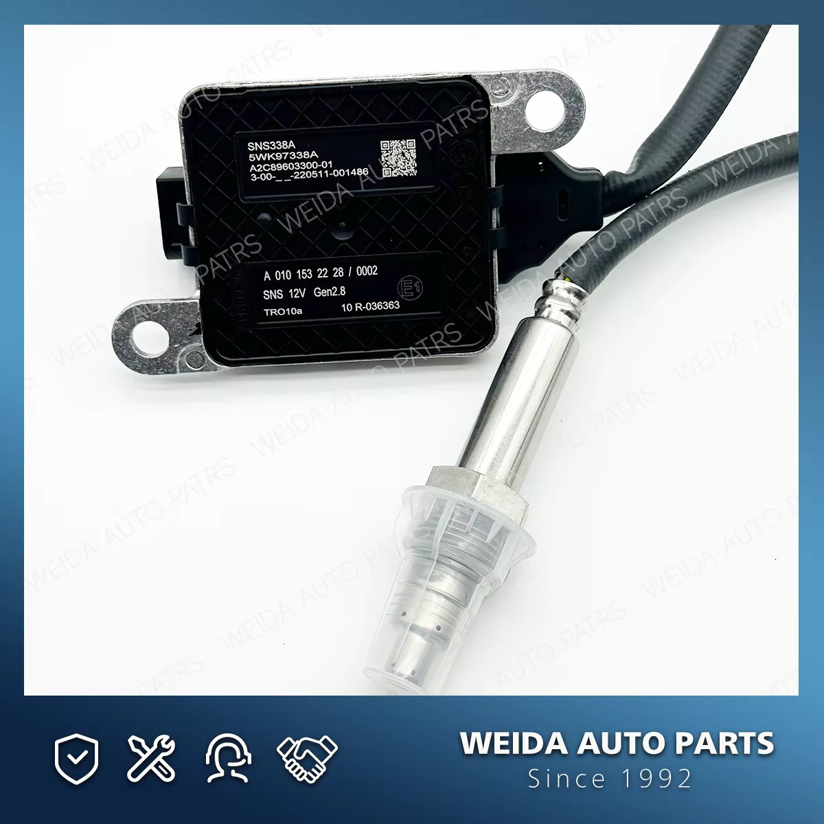 Sensor NOx A0101532228 para Mercedes-Benz Detroit DD13/DD15/DD16