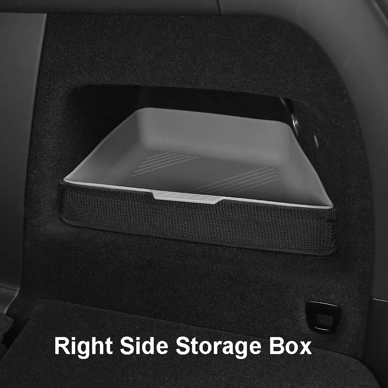 Caja organizadora maletero Tesla Model X bandeja silicona impermeable - imagen 4