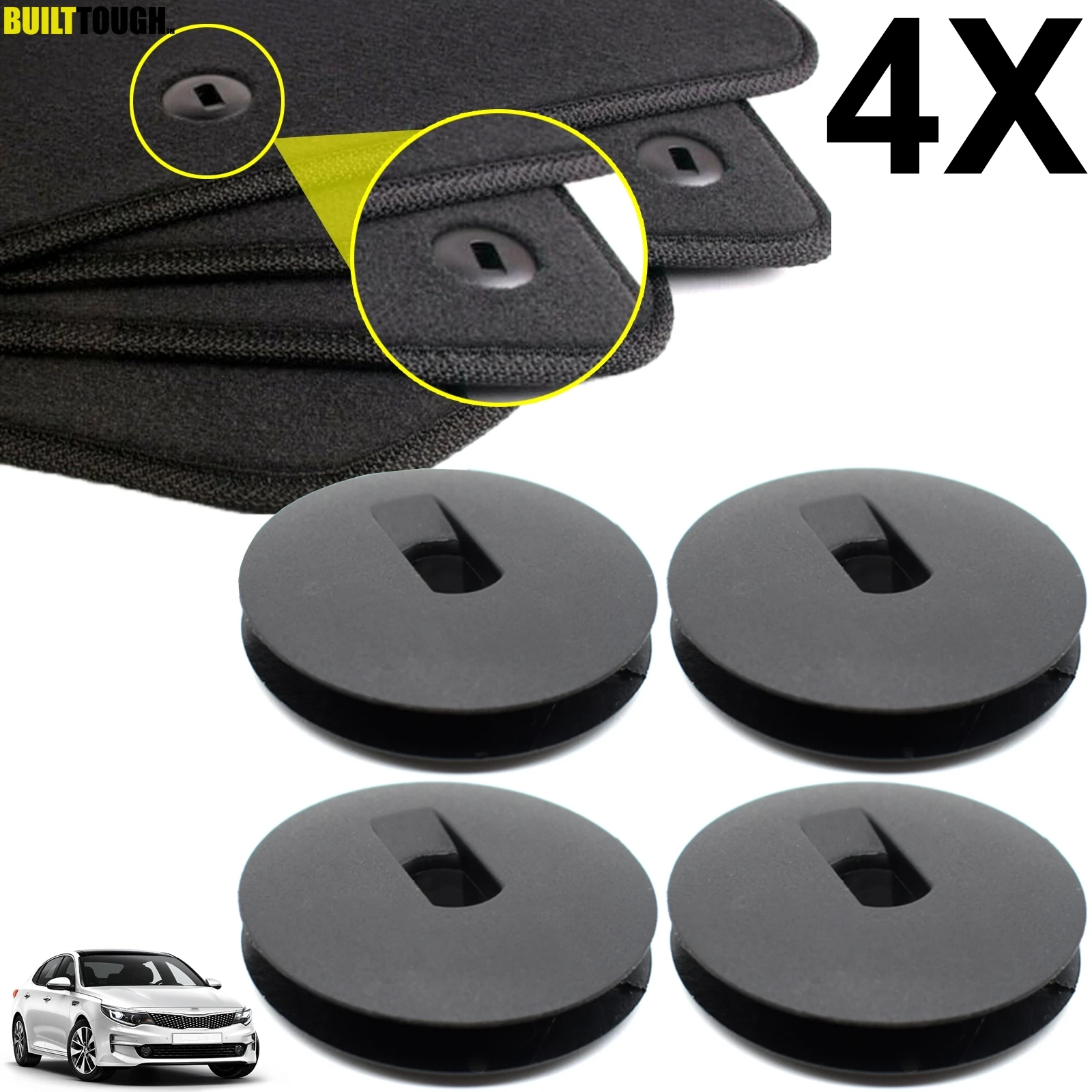 Clips de fijación alfombrilla Kia Ceed Forte Rio Soul