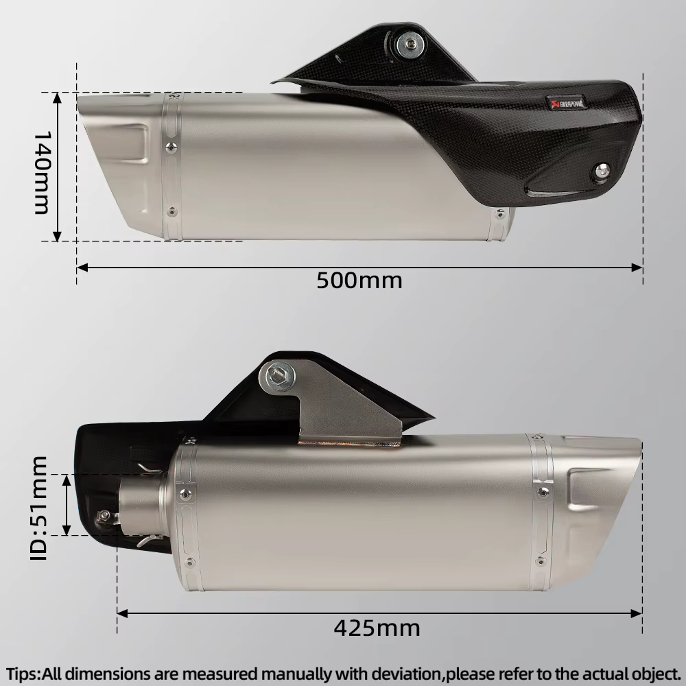Escape completo para CFMOTO 450SR con silenciador y dB killer - imagen 2