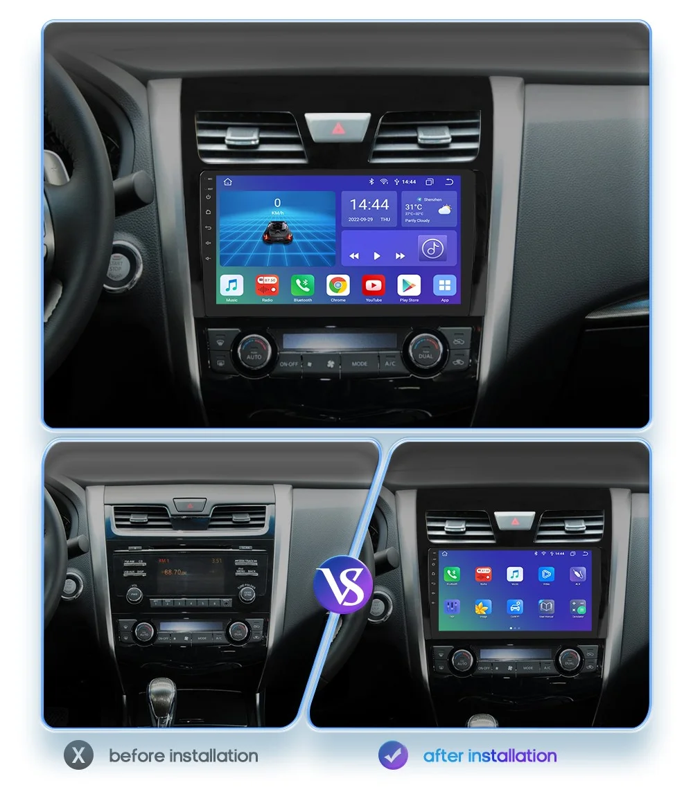 Funciones CarPlay y Android Auto