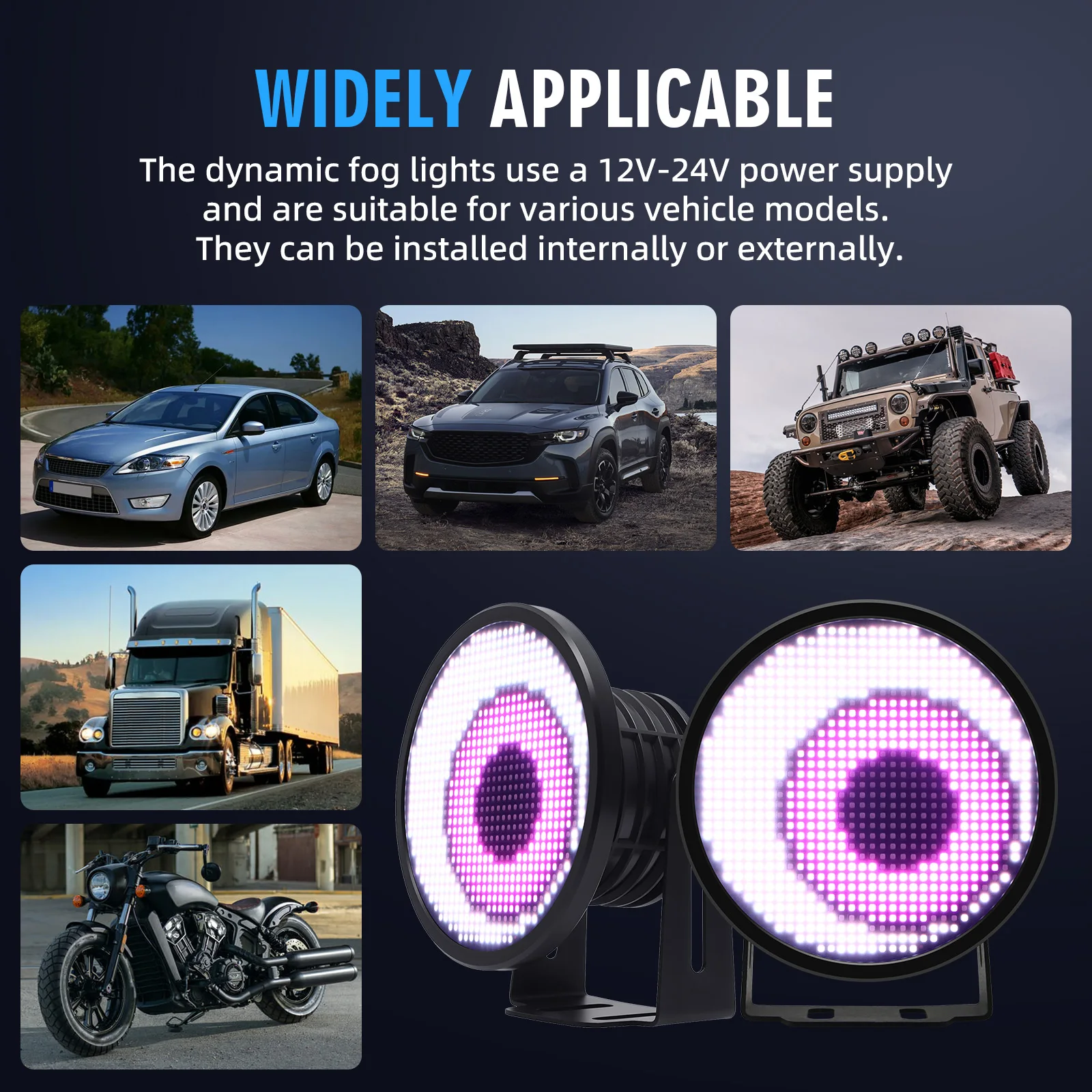 Kit luces Demon Eye LED con luz diurna y efectos parpadeantes – Coche - imagen 5