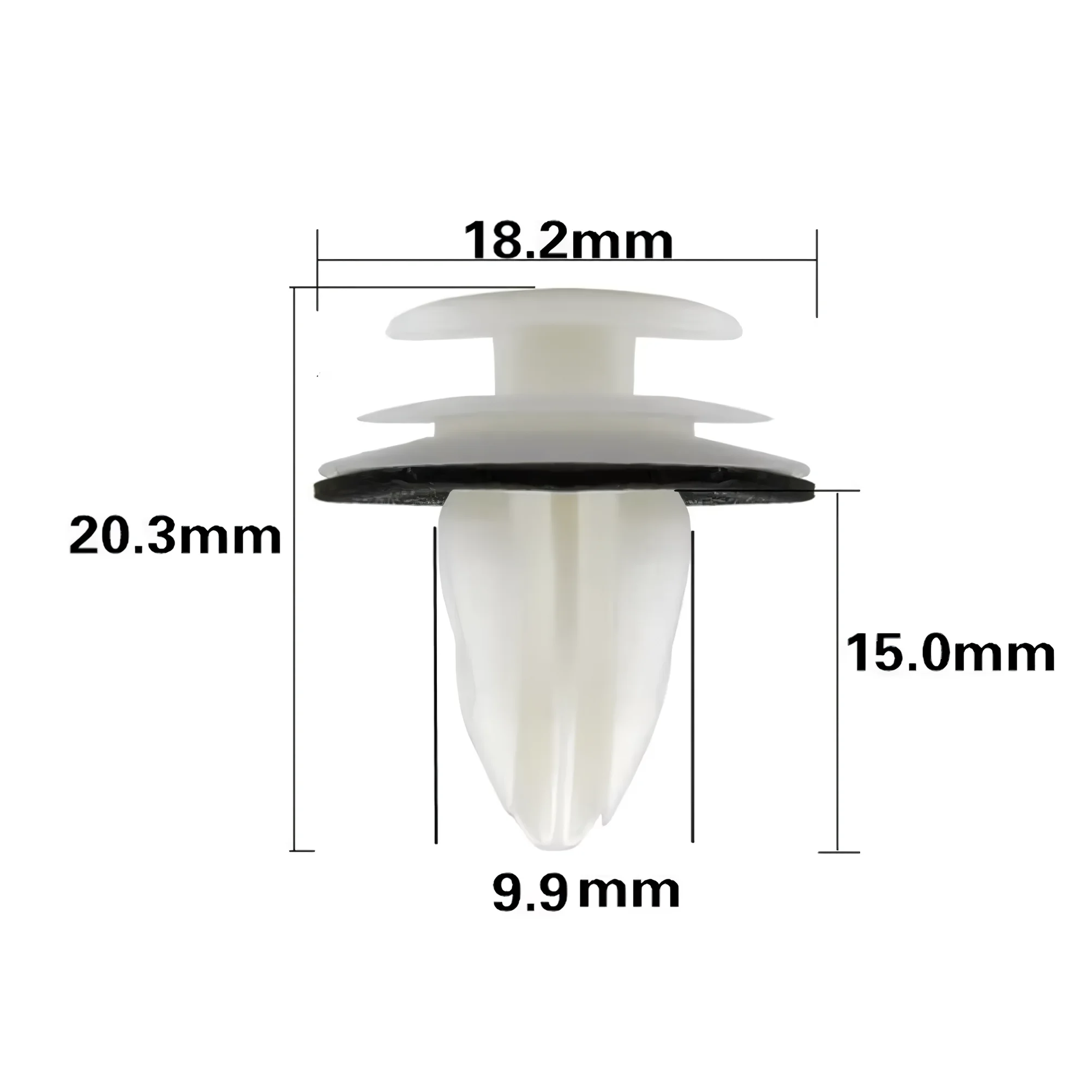 50 Uds. Parachoques de coche guardabarros Clip de sujeción automotriz Panel de puerta Interior de coche Clips de sujeción embellecedores de tarjeta accesorios generales de coche - imagen 2