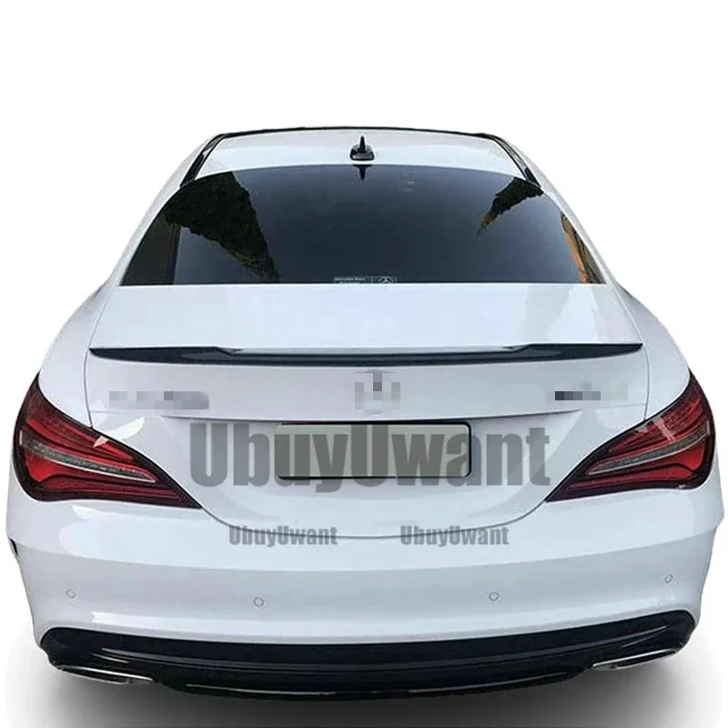 Alerón trasero carbono look - Mercedes CLA W117 2013-2019 negro - imagen 4