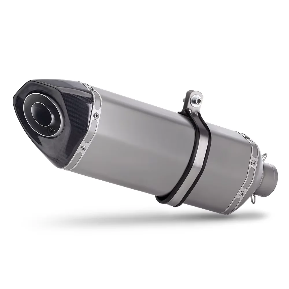 Silenciador de escape slip-on de titanio Yamaha MT-07 XSR900 - imagen 2
