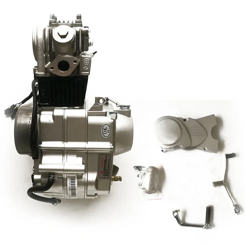 Conjunto de motor de motocicleta JH70, arranque de pie, motor de embrague Manual, motor de motocicleta semiautomático - imagen 2