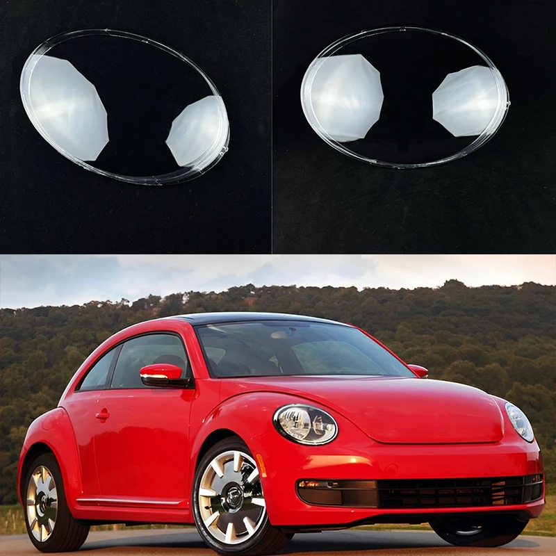 Carcasa de faro Volkswagen Beetle 2003-2012 lente transparente