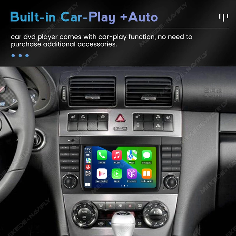 Autoradio Android MEKEDE para Mercedes CLC W203 - imagen 3