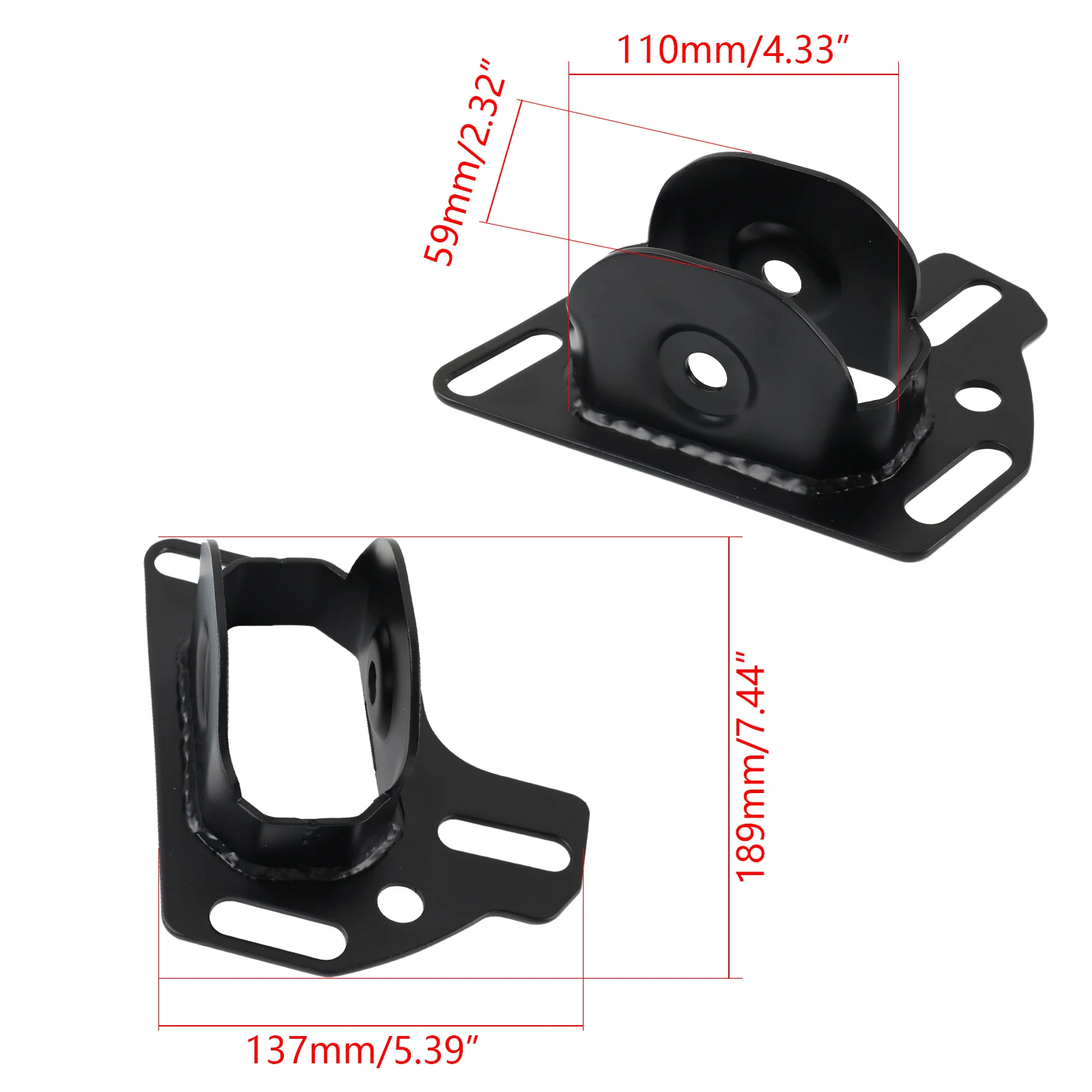Soporte brazo de arrastre trasero con bujes 80A – BMW E46 325i - imagen 2