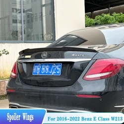 Alerón trasero ABS para Mercedes-Benz Clase E W213 Sedán 2016-2022