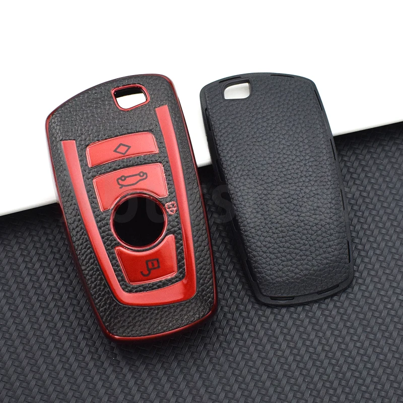 Acceso a los botones de la carcasa para llave BMW