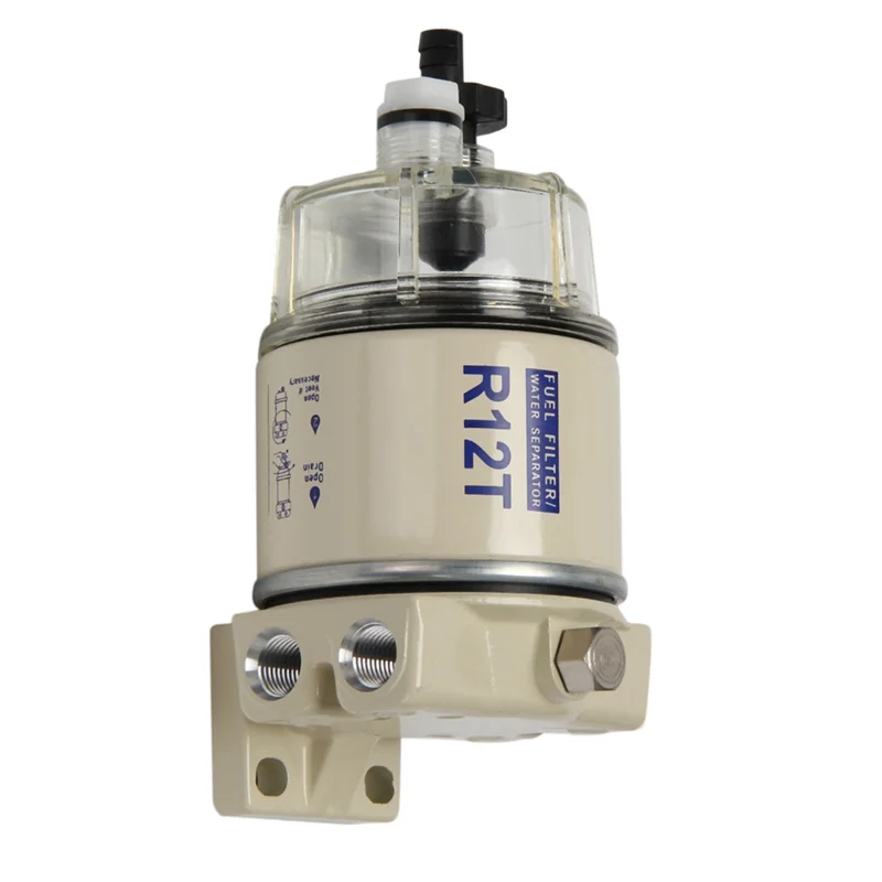 Filtro combustible y separador agua Racor R12T – Piezas diésel - imagen 2
