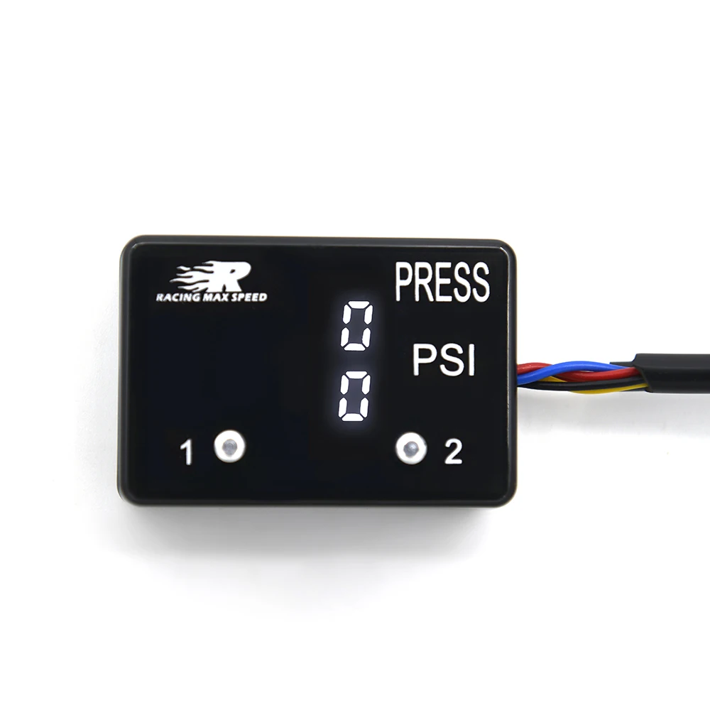 Manómetro digital doble de presión de aceite y turbo, 12 V - imagen 4