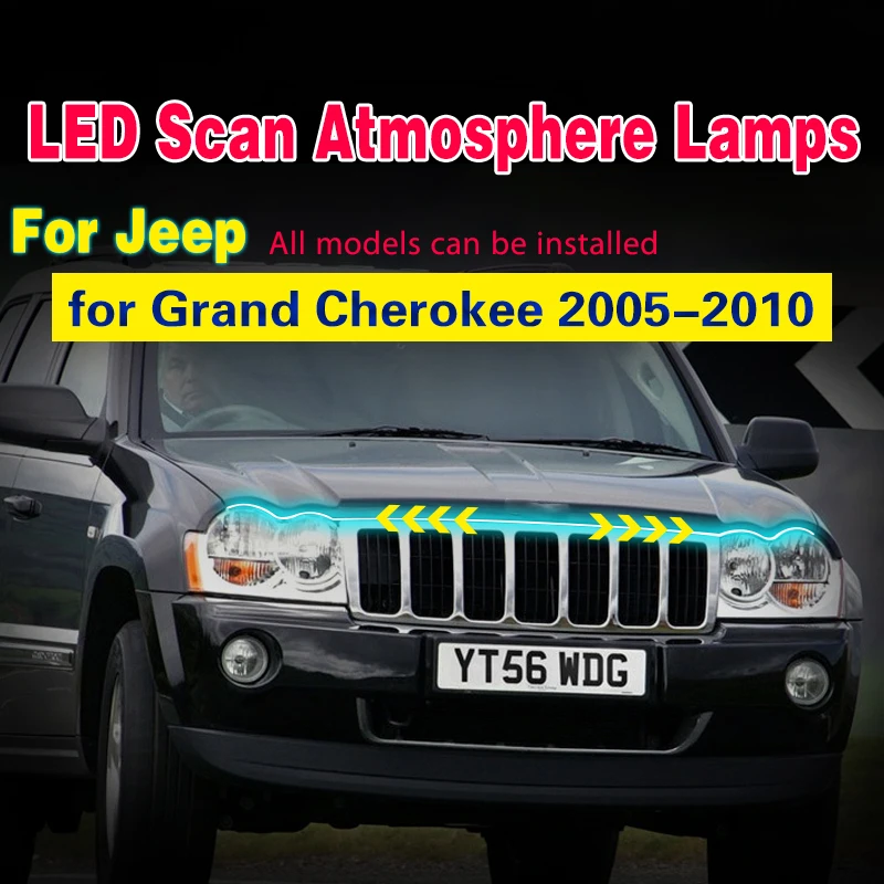 Luz antiniebla flexible impermeable Jeep Grand Cherokee 2005-2010