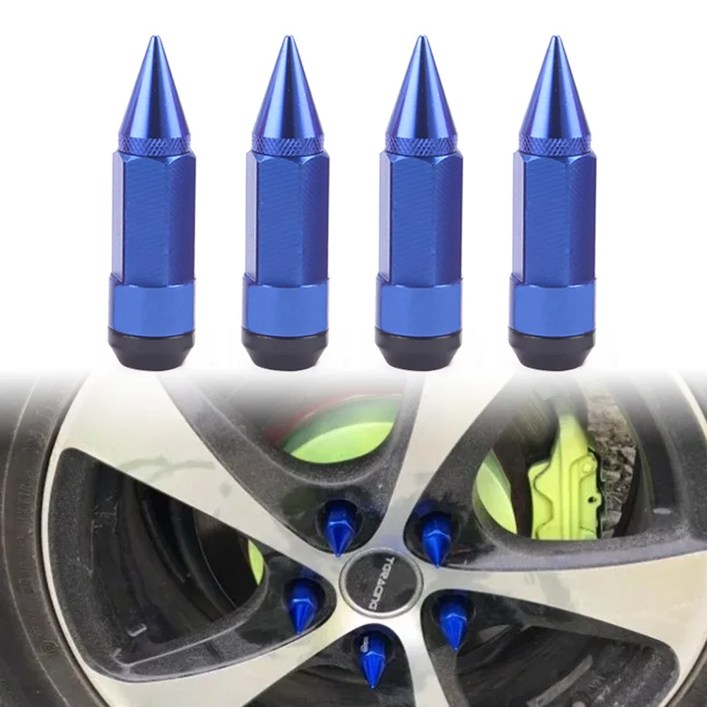 20 tuercas de rueda extendidas M12x1.25/1.5 para coche - 86 mm - imagen 4