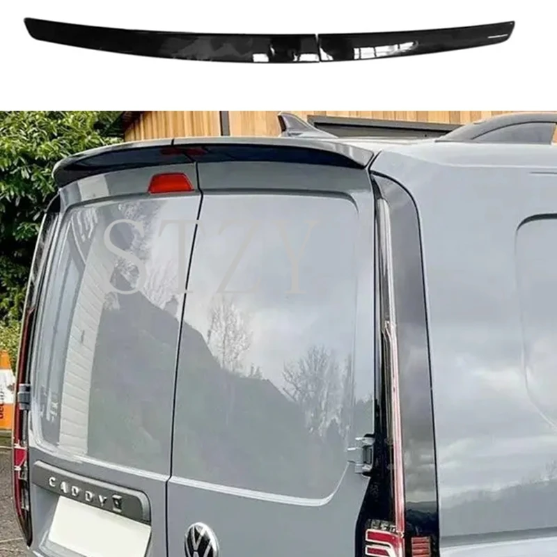 Alerón trasero carbono negro ABS VW Caddy Mk5 2020-2024 - imagen 5
