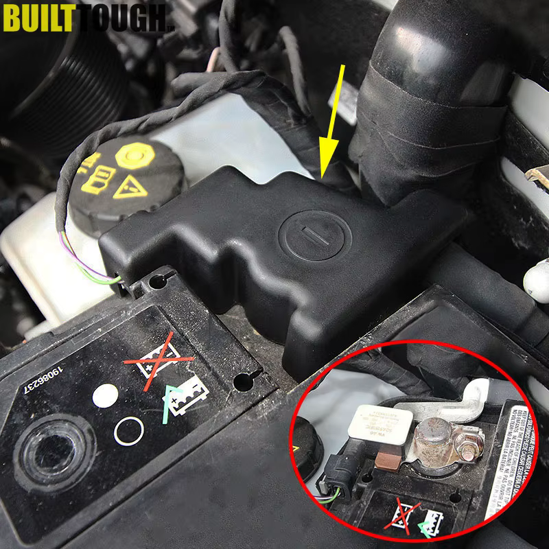 Bandeja batería con tapa borne negativo – Kodiaq, Golf 7, Passat B8