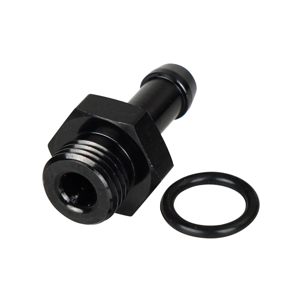 Adaptador AN6 macho a espiga 5/16 para combustible con junta tórica - imagen 3
