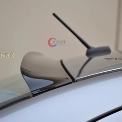 Alerón trasero de caja trasera ABS de alta calidad, visera de ala de parabrisas trasero para estilo de coche Mitsubishi Lancer EX 2010-2016