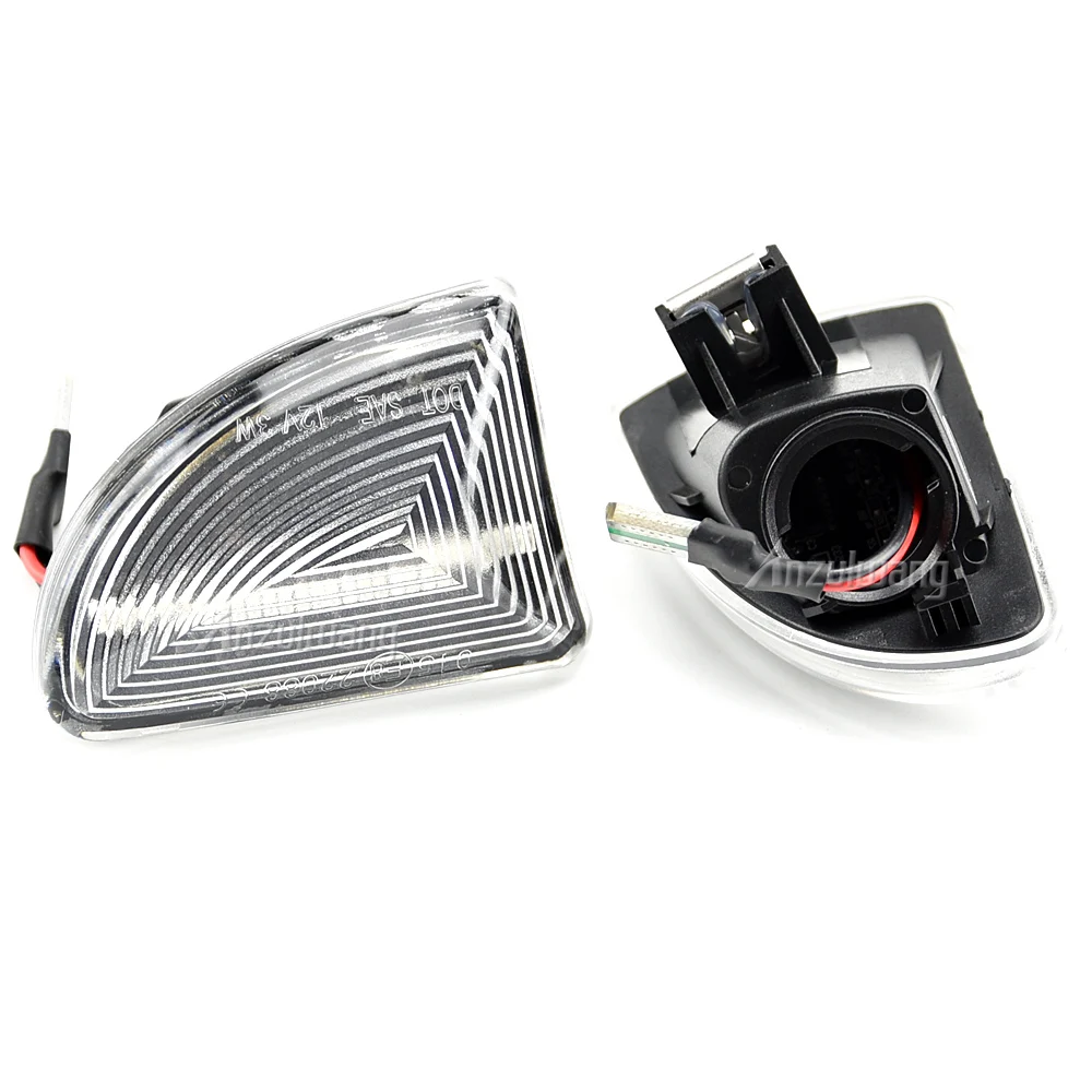 2 uds LED indicador lateral dinámico luz de guardabarros para Mercedes Benz Smart Fortwo W451Coupe Cabrio