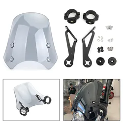 Parabrisas de motocicleta ABS para modelos Harley Dyna Softail