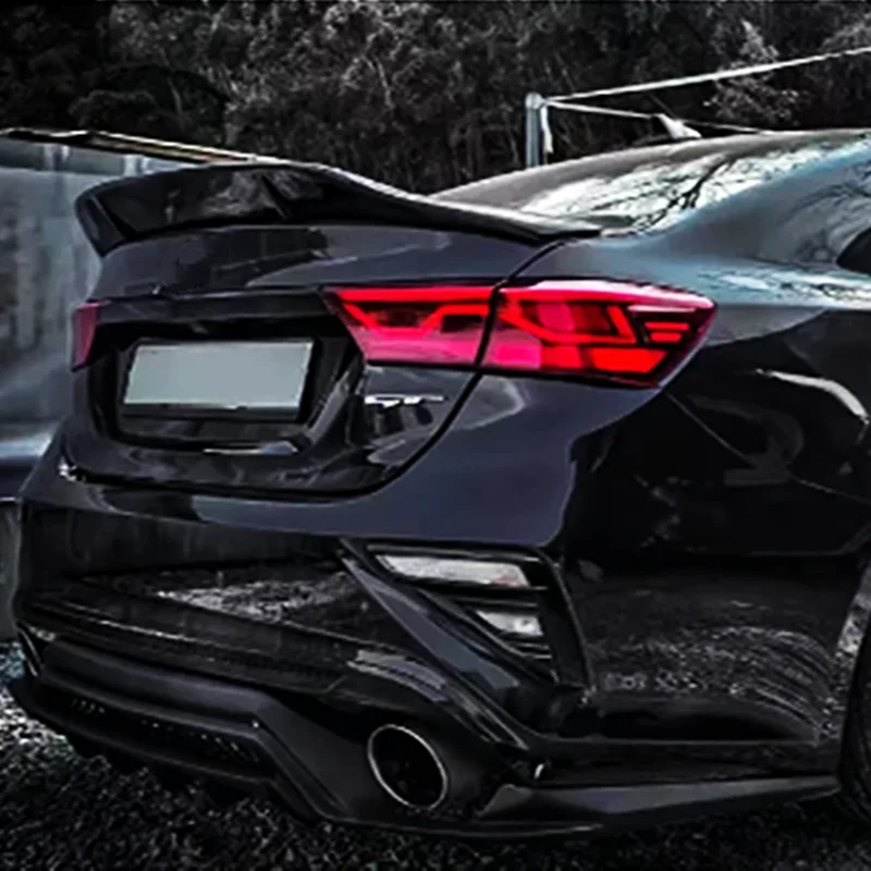 Alerón trasero carbono Kia Forte GT 2019-2021 - imagen 4