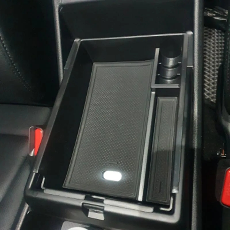 Accesorio interior organizador para consola central del Kia Sportage