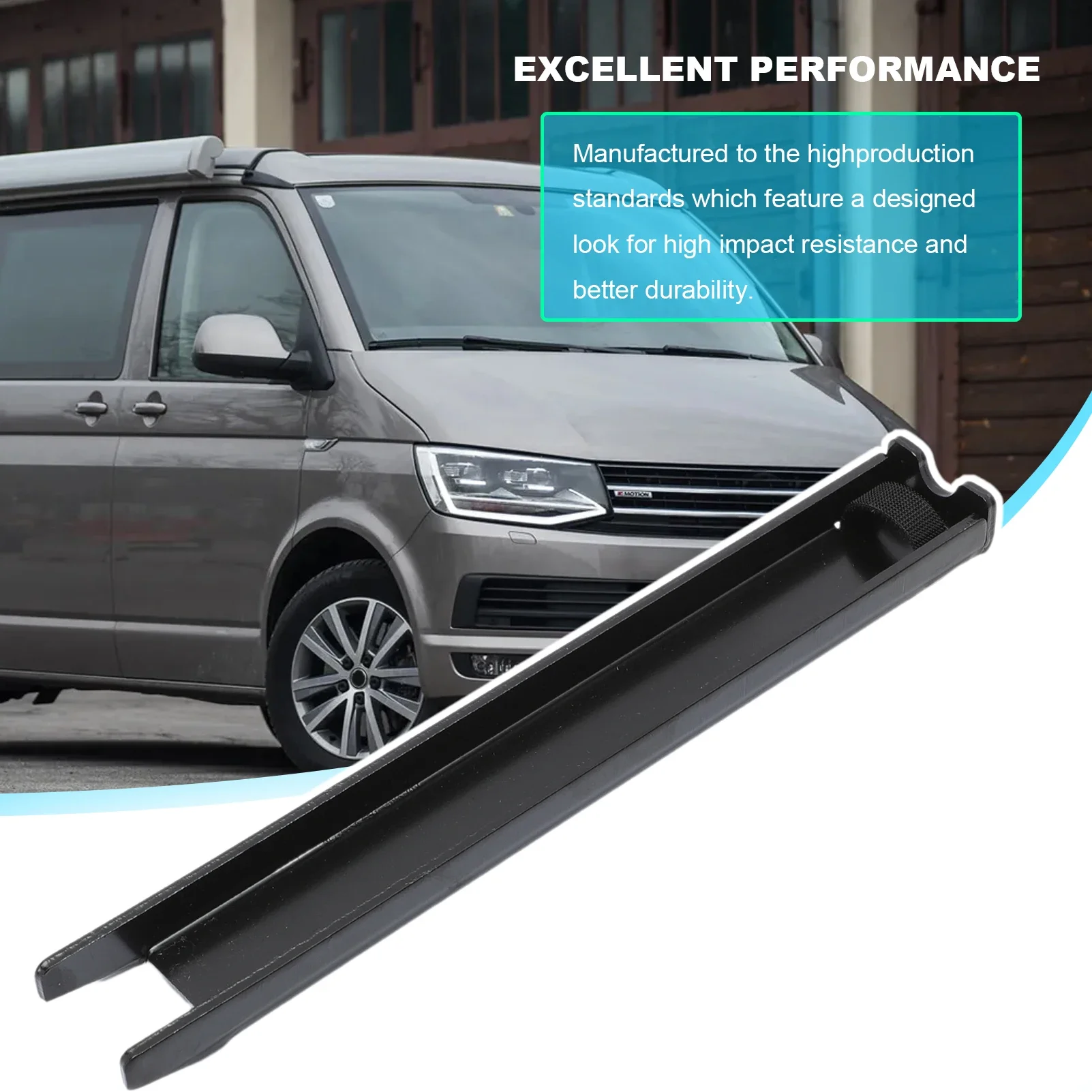 Soporte para deflector de puerta trasera VW T5, 24 mm