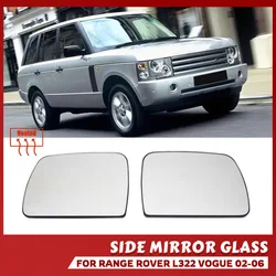 Lente retrovisor calefactado Range Rover L322 Vogue 2002-2006