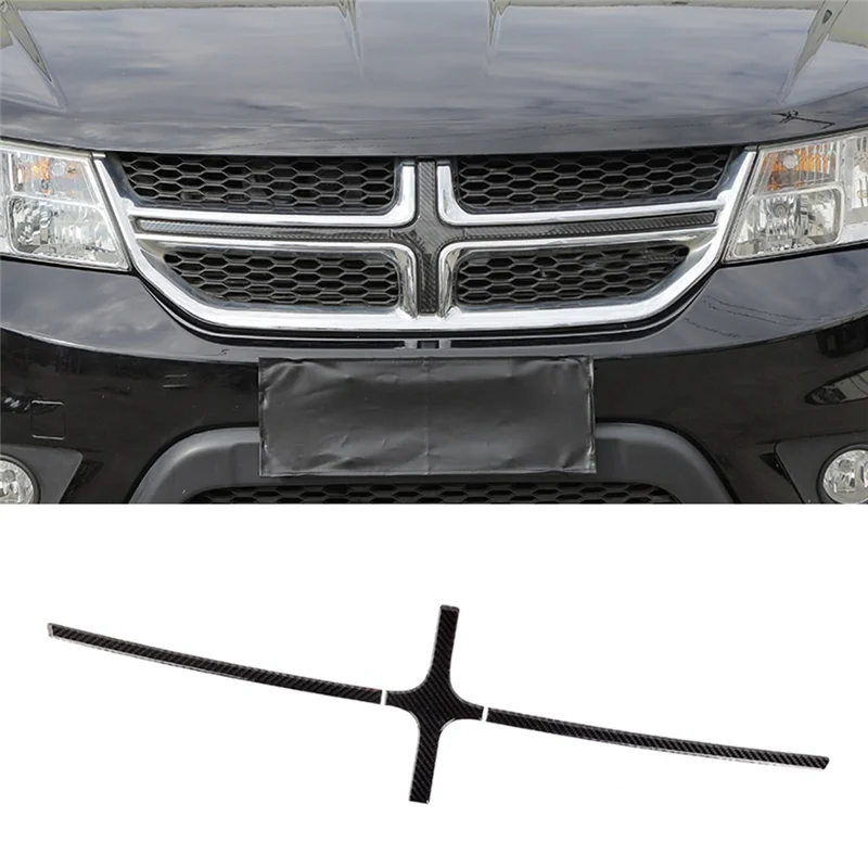 Rejilla delantera de fibra de carbono para Dodge Journey 2011-2020 - imagen 4